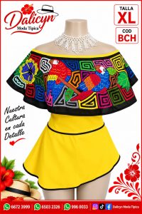 Blusa estilizada con Mola