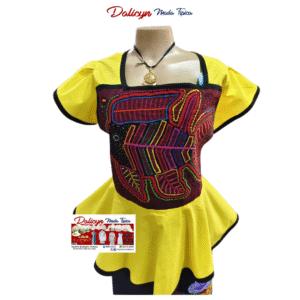 Blusa con Mola estilizada Talla XL