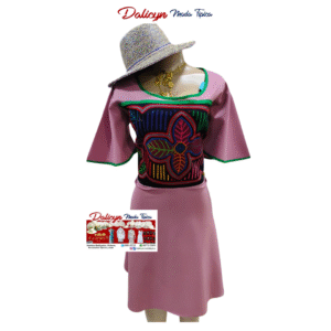 Vestido con Mola estilizado - Talla XL