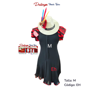 Vestido estilo Diablico Sucio - Talla M - Código EH