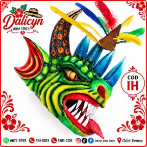 Mascara artesanal para diablicos sucios