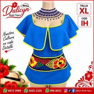 Blusa mola finamente trabajada
