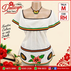 Blusa estilizada en molas